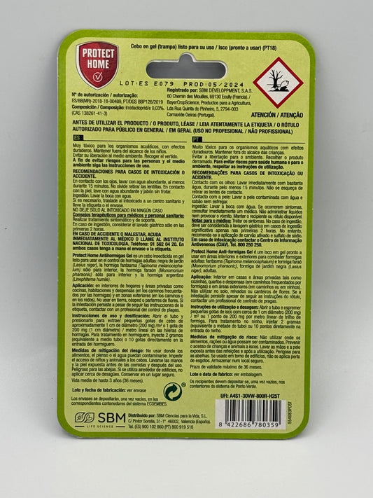 GEL ANTIHORMIGAS BAITHION 4Grs