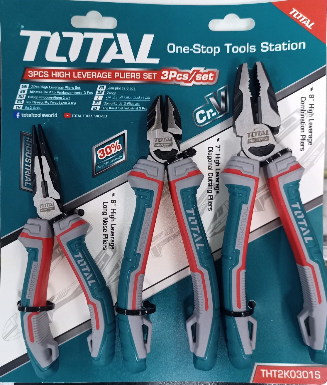 Set 3 Alicates calidad profesional