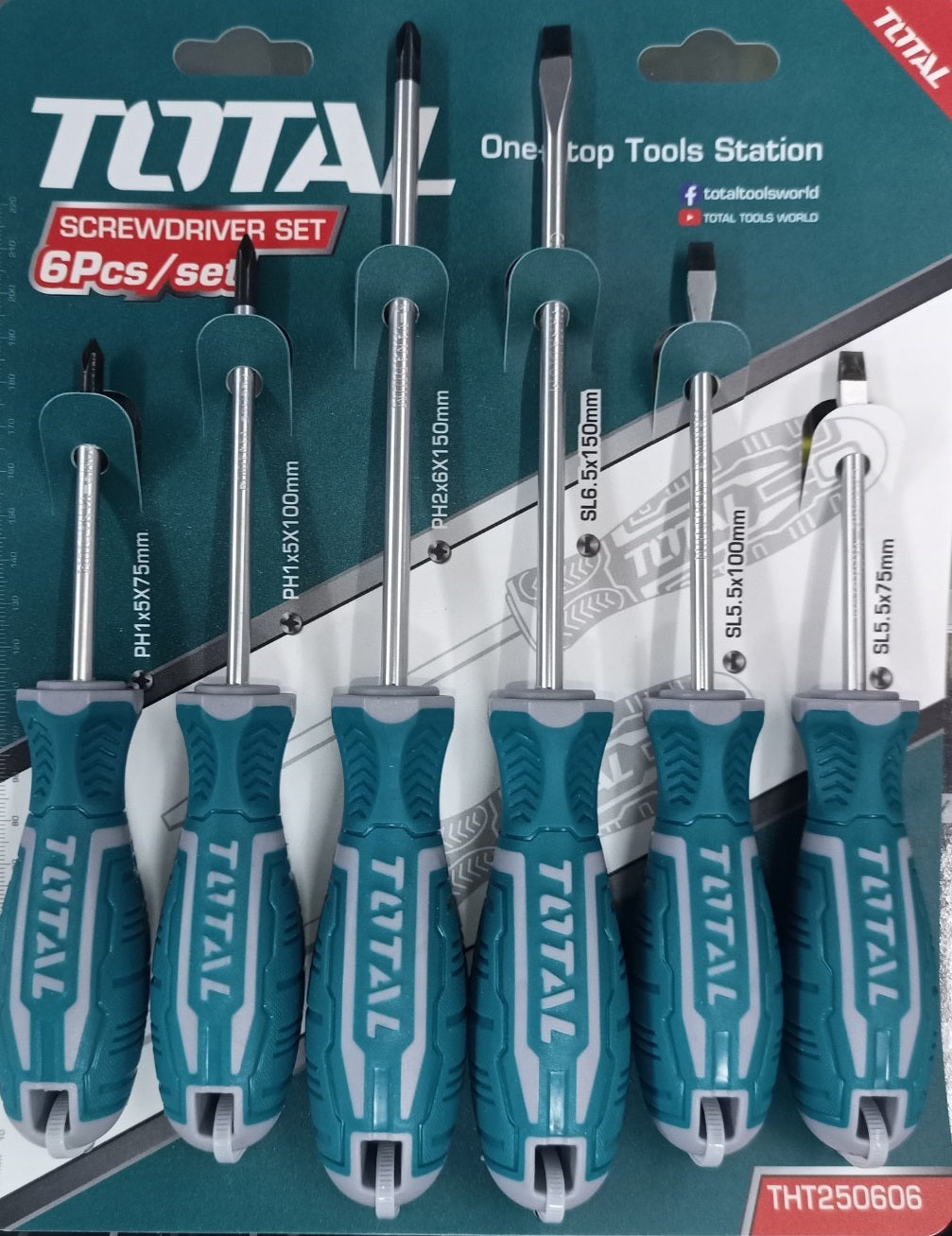 Set 6 Destornilladores Profesional