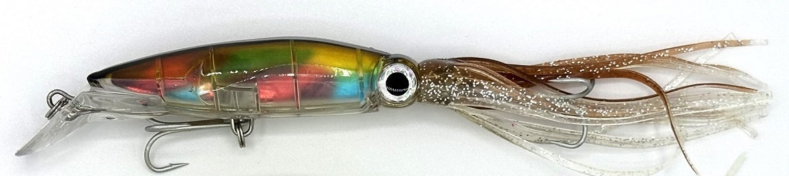 Calamar Cristal para curricán fondo 19cm